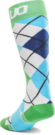 Ponožky Thirty Two - dvojité (černá/zelená)