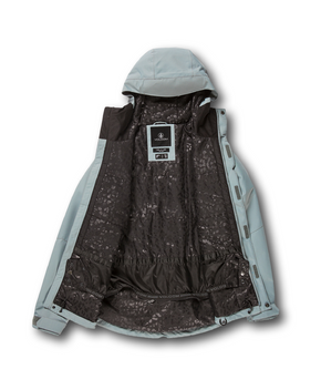 Dámská snowboardová bunda Volcom - WMN Bolt Ins (green ash)