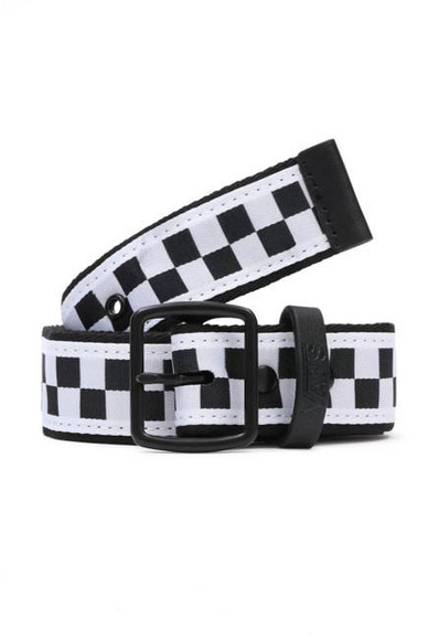 Opasek Vans - Indio černá/bílá kostka