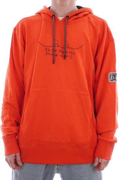 Snowboardová mikina Volcom - Jla HD orange