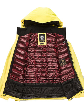 Snowboardová bunda Volcom - Quad Angle 2L Tds (citron)