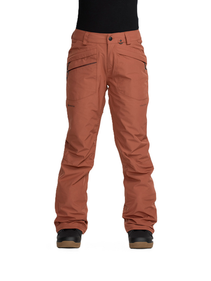 Dámské snowboardové kalhoty Volcom - Volcom Genus Stretch snowboardové kalhoty (břečťan)