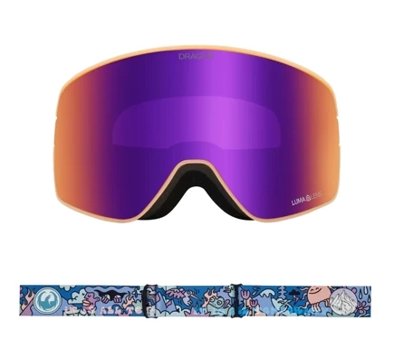 Brýle Dragon NFX2 - Kimmy Fasani Signature 2024 Lumalens Purple Ionized & Lumalens Violet Lens