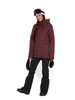 Dámská snowboardová bunda Volcom - WMN Shadow Ins (merlot)