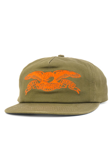 Baseballová čepice Antihero - Basic Eagle (Brown/orange)