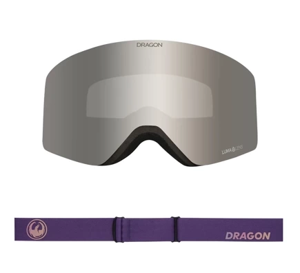 Brýle Dragon R1 OTG - Deep Plum Lumalens Silver Ionized & Lumalens Amber Lens