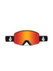 Zahradní brýle Volcom - matná černá/červený chrom + žlutá