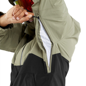 Volcom snowboardová bunda - L Ins Gore-Tex (černá)