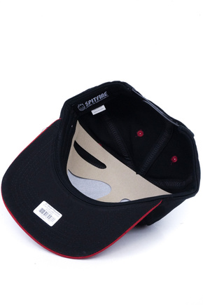 Kšiltovka Spitfire - Flying Classic Snapback black/red