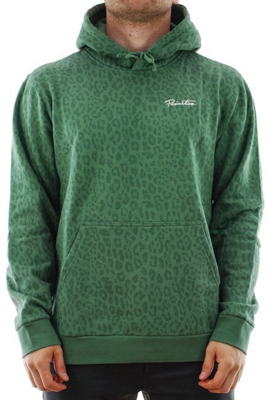 Primitivní mikina s kapucí - Charleston olive