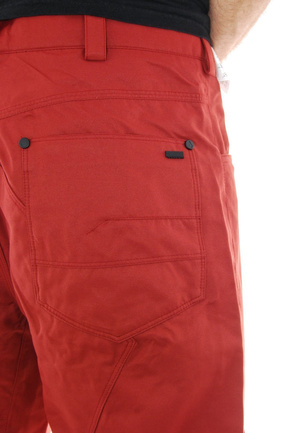 Snowboardové kalhoty Volcom - Carbon Burnt Red