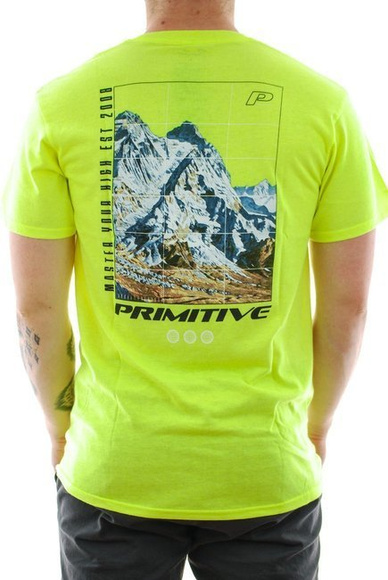 Primitivní tričko - Summit safty green