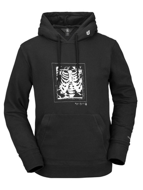 Volcom Snowboardová mikina - Iguchi Di Pullover Hoodie Black