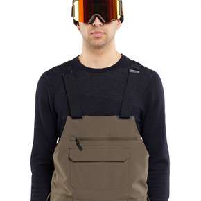 Snowboardové kalhoty Volcom - Roan BIB Overall (teak)