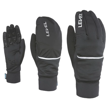 Snowboardové rukavice Level - Splider Plus (černé)