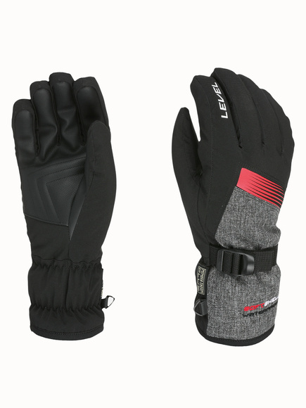 Snowboardové rukavice Level - Hero (červené)