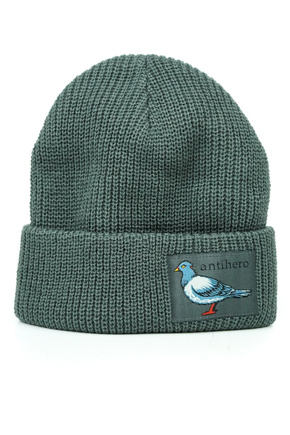 Kšiltovka Anti Hero - Lil Pigeon Label Cuff (dřevěné uhlí)