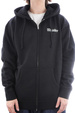 SweatshirtThunder - Mikina s kapucí Zip Worldwide (černá/šedá/zelená)