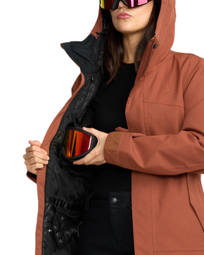 Dámská snowboardová bunda Volcom - Stoney Shadow Ins (ivy)