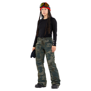 Dámské snowboardové kalhoty Volcom - Bridger Ins (cloudwash camo)