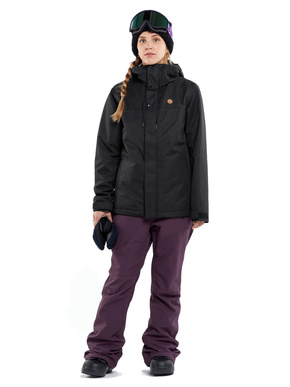 Dámské snowboardové kalhoty Volcom - Swift Bib Overall (blackberry)