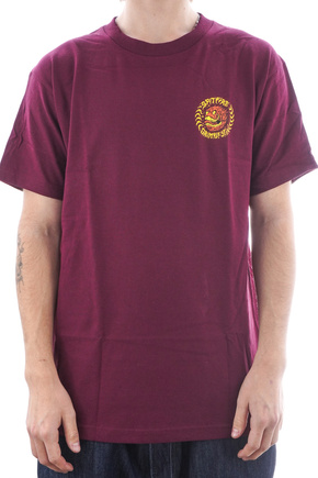 Tričko Spitfire - Flying Grimple burgundy