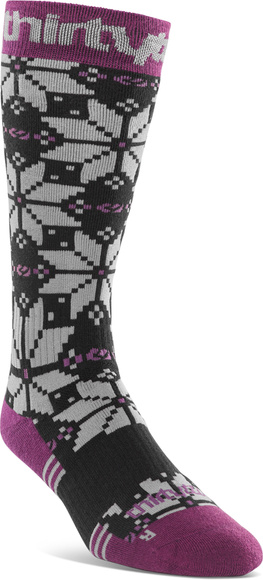 Dámské ponožky Thirty Two - W Double (květinové)