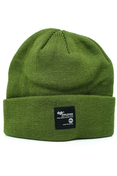 Kšiltovka DGK - Worldwide Beanie (olivová)