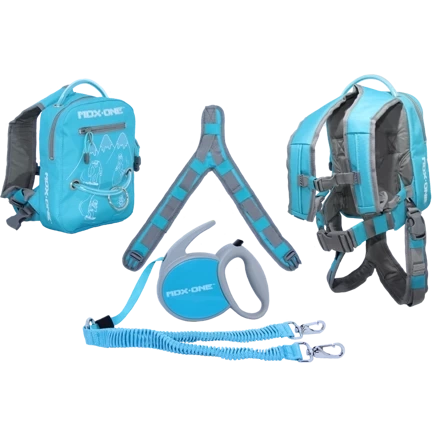 Batoh MDX ONE s postrojem - The One Snowboard Harness (aqua)