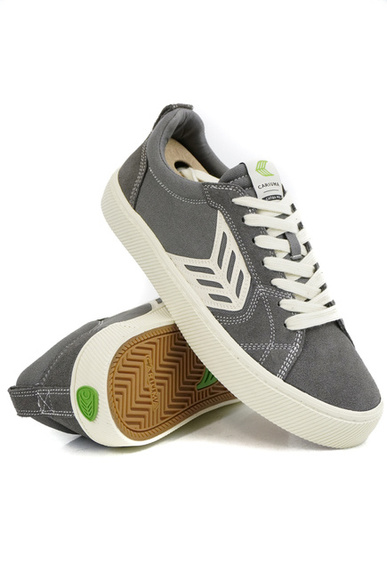 Boty Cariuma - Catiba Pro (charcoal grey/contrast thred ivory logo)