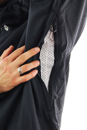 Snowboardová bunda Volcom - Deadly Stones Insulated Black