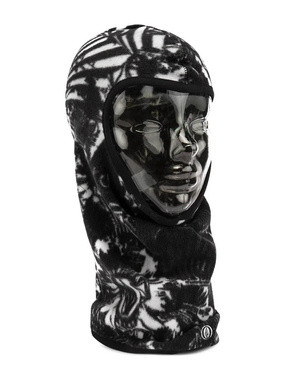 Volcom komínový svetr - Powclava black/white