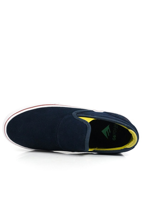 Boty Emerica - Wine G6 Slip On (navy/gold/white)