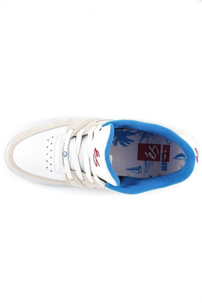 Boty éS - Accel Slim white/blue/red