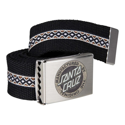 Santa Cruz - Carved MFG Belt (černý)