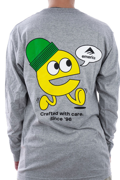 Dlouhý rukáv Emerica - Crafted (šedá)