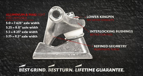 Tensor Trucks - Mag Light Glossy (zelená/broušená)