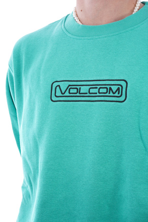 Mikina Volcom - Catch 91 Crew Fleece (mint)