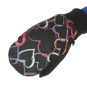 Dámské snowboardové rukavice Level - Coral Mitt (loga)