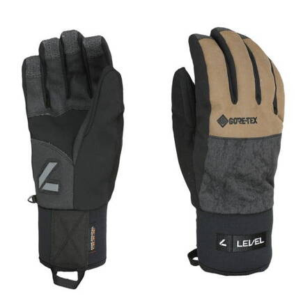 Snowboardové rukavice Level - Matrix Gore-Tex (olivově zelené)