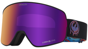 Brýle Dragon NFX2 - Blake Paul'23 (LL dark smoke + LL violet free lens)