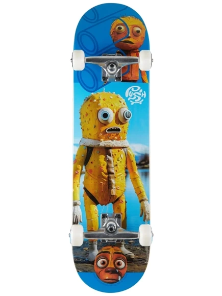 Kompletní deska Push - Yellow Man FP (modrá)