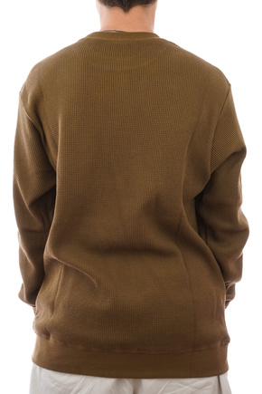 Mikina Antihero - Crew Lil Hero (hnědá)