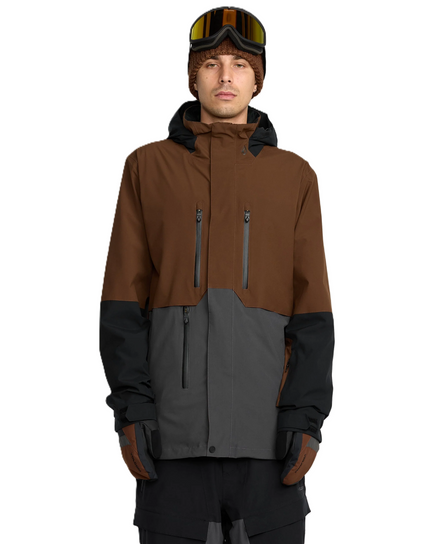 Snowboardová bunda Volcom - Longo Pullover (černá)