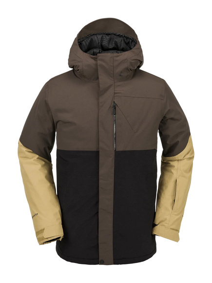 Volcom Snowboardová bunda - L Gore Tex (hnědá)