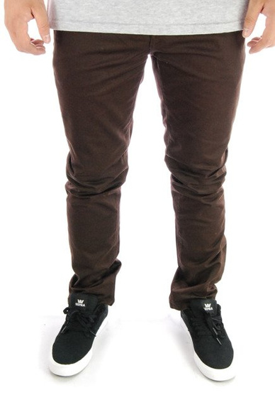 Kalhoty Kr3w - K Standard Chino Dark Chocolate