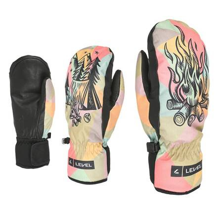 Snowboardové rukavice Level - Vertigo PRO Mitten (black/camo)