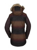 Dámská snowboardová bunda Volcom - WMN Fawn Ins stripe