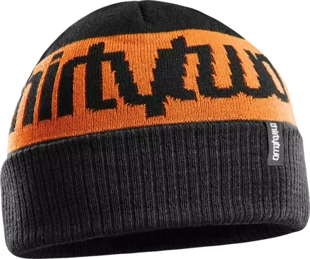 Zimní čepice Thirty Two - Double Beanie (černá/oranžová)