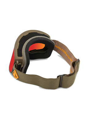 Brýle Volcom Odyssey - Military Gold/Red Chrome + Yellow